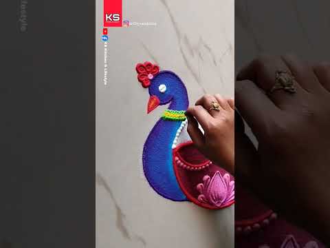 Beautiful Rangoli Tricks by Sangeeta| Deepavali, Sankranti, Dhanteras and Diwali Simple Rangoli