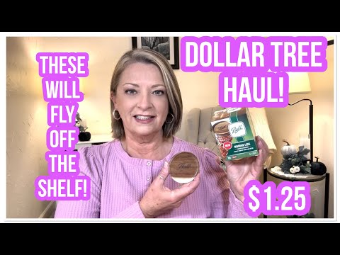 DOLLAR TREE HAUL | THESE WILL FLY OFF THE SHELF | NAME BRAND FINDS | $1.25 | LOVE THE DT😁 #haul