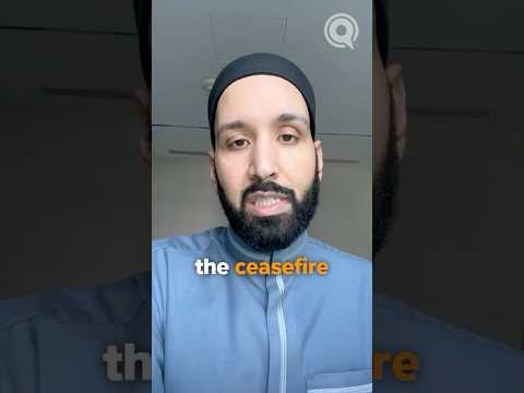 “Should we celebrate the ceasefire?” | Dr. Omar Suleiman