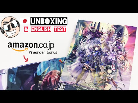 Japan Grim Guardians: Demon Purge limited edition unboxing and english test nintendo switch