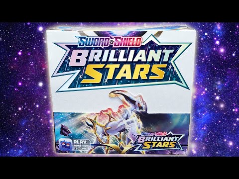 INSANE BRILLIANT STARS BOOSTER BOX OF POKEMON CARDS!