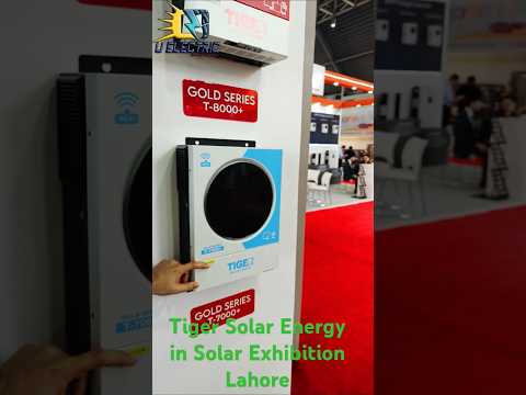 Tiger Solar Energy in Solar Exhibition Lahore Expo Center. #shorts #youtubeshorts #solarconverter