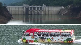 八ツ場ダムを上下から観覧！　水陸両用バスで巡るツアー開始へ