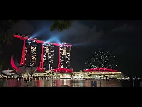 MBS Lunar New Year of the Dragon 2024 Drones Light Show 03