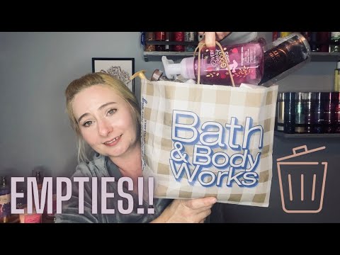 BATH & BODY WORKS EMPTIES | AUGUST 2024 | Lots of Body Wash & Into The Night | Plus other Body Care