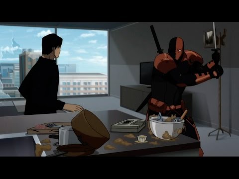 Teen Titans: The Judas Contract - Dick Grayson Vs  Deathstroke [4K 60fps]