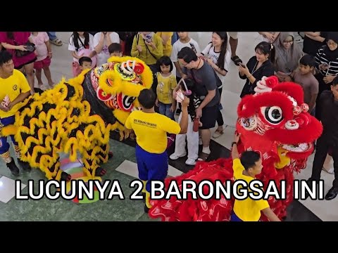 PERTUNJUKAN BARONGSAI SUPERMALL KARAWACI MENYAMBUT CHINESE NEW YEAR⛩️