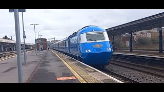 Midland Pullman HST flies through Taunton 04/04/2024