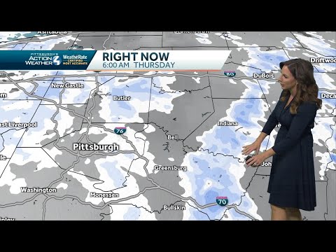 Impact Day: Snow Showers for Western PA