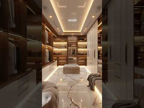 Walk in closet design #wardrobe #closetorganization #walkincloset #trending #home #shortsviral #2025