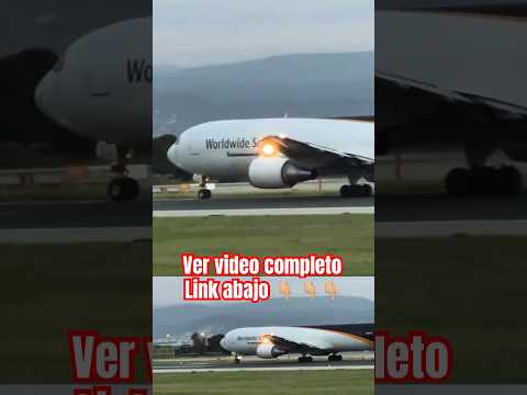 UPS Cargo take off at Barcelona #youtubeshorts #remix #planespotting #shorts #short #aviation