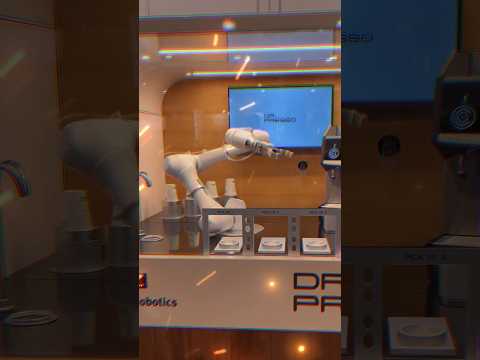 Who wants to get coffee from Robot Barista? / Pack Expo 2023 in Las Vegas #robot #barista