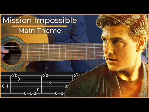 Mission Impossible - Main Theme (Simple Guitar Tab)