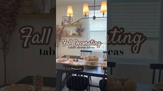 Decorating For FALL 🤎 tablescape ideas | Dining Room Fall Decorating #falldecorating #falldecor