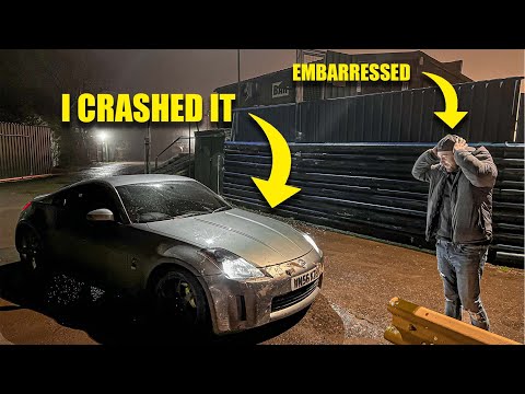 DRIFTING MY STOCK 350Z STREET CAR