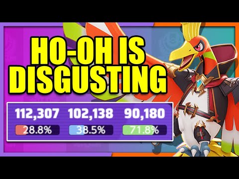 This HO-OH BUILD puts out Insane Numbers and does everything | Pokemon Unite