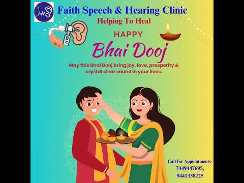 Happy Bhai Dooj! #speechandhearing #audiology #hearingaid #bhaidooj