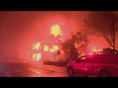 South Florida man's brother in California shares images from Los Angeles fires