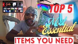 Top 5 Most Essential Items you need as a Merchant Marine | *MUST WATCH BEFORE GOING ON A SHIP*