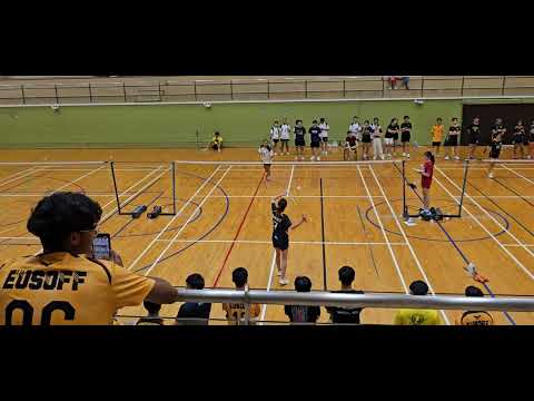 NUS IHG-WS Badminton Finals-Temasek vs. Eusoff 08