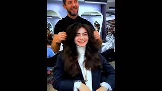 Özge törer New haircut || cute bala status || l#likeforlikeback #subscribeforupdates