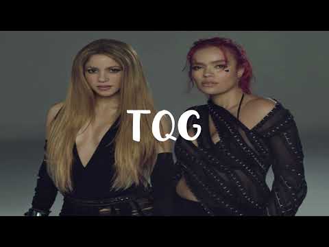 TQG - KAROL G,  SHAKIRA Letra\Lyrics (Te Quedo Grande)