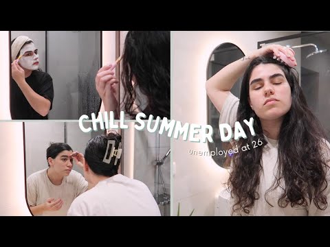 Chill Summer Day 🌞 (Relaxing Vibes, BBQ, & Self-Care) 🌸