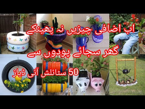 50+ plant decoration ideas|5 minute craft ideas for plant||plant decoration at home