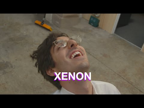 Hamilton Morris inhales xenon gas