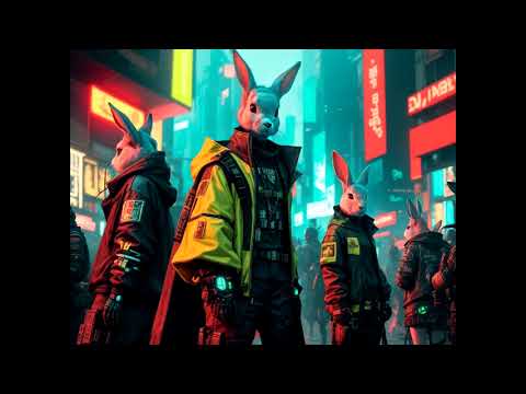 CyberPunk Music Distopoan Beats Lofi Bunny