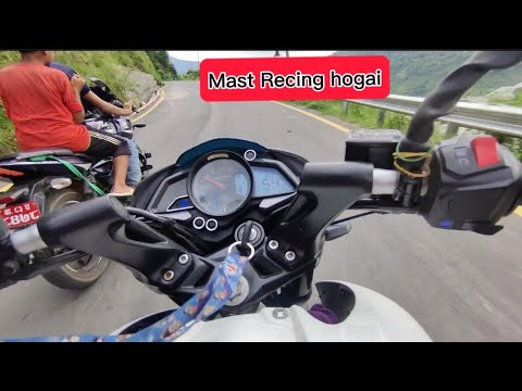 Babal Bike racing hogai with Krishna  ||daily vlog || Shikhar Vlog||