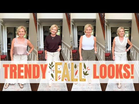 Fashion Over 50: Trendy Fall Transition Outfits!