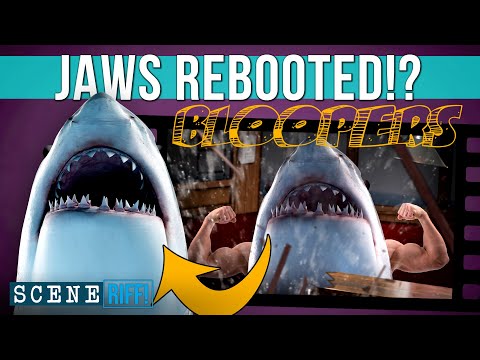 BLOOPERS - JAWS REBOOTED!? (Jaws SCENE RIFF Parody)