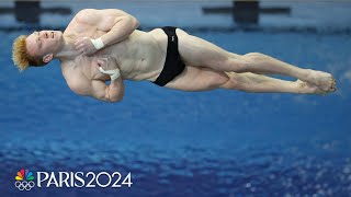 Andrew Capobianco wins men's 3m springboard final, clinches Paris berth | NBC Sports