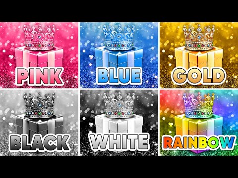 Choose Your Gift...! Pink, Blue, Gold, Black, White or Rainbow 💗💙⭐️🖤🤍🌈 How Lucky Are You? 😱