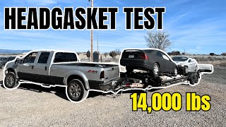 Stolen Ford F350 6.0 Powerstroke - First Tow + Exhaust + Upgrades!