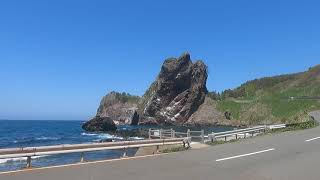 下北半島　願掛け岩　到着