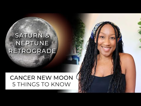 New Moon July 5th / 6th Forecast + Saturn Retrograde Begins!