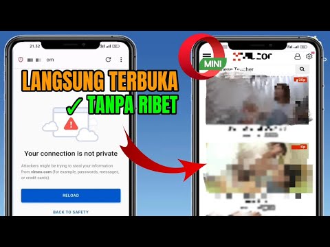 Cara Buka Website Yang diblokir Dan Nonton Video Viral Lewat Opera Mini