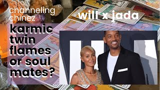 WILL SMITH X JADA PINKETT | TWIN FLAMES KARMIC RELATIONSHIP TAROT READING | Channeling Chinez