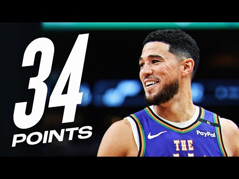 Devin Booker Drops 34 Points vs Jazz | January 11, 2025