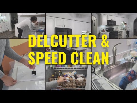 AFTER DARK SPEED CLEAN WITH ME // CLEANING MOTIVATION