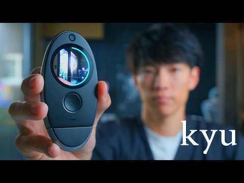 Goodbye, Video Editing. Introducing "kyu camera" / One-Click Mini-Vlog Camcorder!