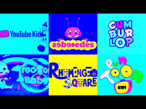 Best logo Compilation Effects: YouTube kids, CUMBURLOP, kidipedes, Too Too Baby logo Effects