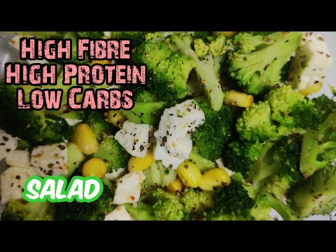 Broccoli Salad | High Protein | High Fiber | Diet Meal | Green Salad | Weight Loss| Easy | Healthy