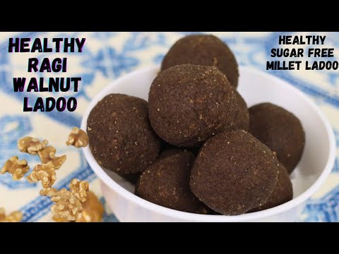 This Diwali Make Healthy Ragi Walnut Ladoo