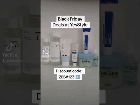 Discount code: ZEBA123 ⬅️ #yesstyle #discount #beauty #tiktok #tiktokvideo