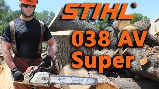 Stihl 038 AV Super quick overview