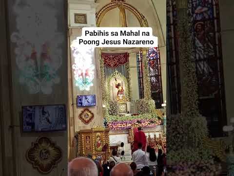 Pabihis sa Mahal na Poong Jesus Nazareno -January 6,2025