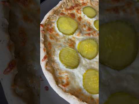 Let’s Make Sourdough Pickle Pizza! #shorts